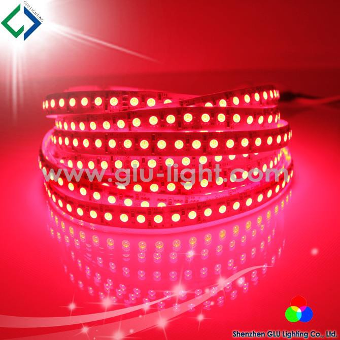 China best sale top quality 12V/24V 4OZ PCB 12mm PCB 5050 RGB led strip