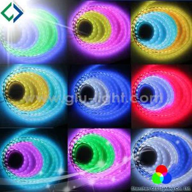 آؤٹ ڈور واٹر پروف ایل ای ڈی لائٹ اعلی اعلی معیار کے سستے 60LEDS SK6812 ڈیجیٹل ایل ای ڈی پٹی